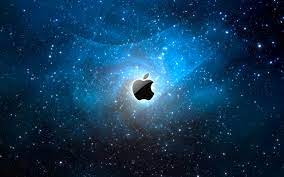 Space Apple logo wallpapers