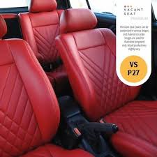 Custom Car Interior Leather Car Seat Covers