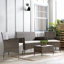 Outdoor Seating Group With Cushions