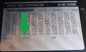 paint code for your gmc