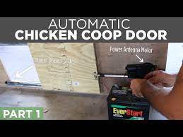 diy automatic en coop door opener