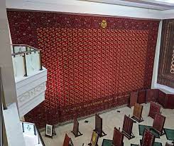 turkmen carpet museum in ashgabat