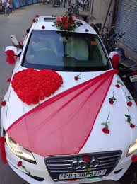 wedding car decoration in chander nagar