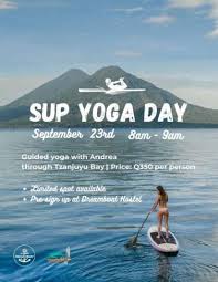 float into bliss paddleboard yoga with