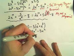 polynomial or not recognizing