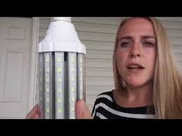 Super Bright Led Corn Light Bulb For Indoor Outdoor Large Area Youtube
