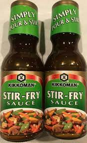 kikkoman stir fry sauce lot of 2 12 1