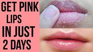 how to naturally make your lips pink