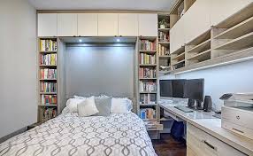 A Wall Bed With Desk The Practical