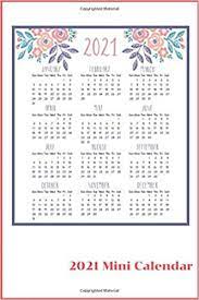 These planner templates include federal holidays of the united states. 2021 Mini Calendar Notebook Calendar Notebook And Journals 6x9 With 100 Lined Pages Art Yk 9798643419457 Amazon Com Books