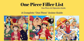 One piece, is a manga created and illustrated by eiichiro oda, beginning to be published on july 22, 1997 through shonen jump magazine by shueisha publishing the list is sorted by sagas or arcs , detailing the opening and endings used in each one, in addition the episodes are with their respective. One Piece Filler List The Ultimate Guide To Watch It Properly May 2021 5 Anime Ukiyo