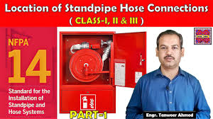standpipe hose connections nfpa 14
