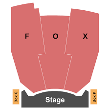 fox theatre foxwoods seating