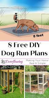 8 Diy Dog Run Ideas And Free Plans