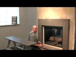 solus installing concrete fireplace