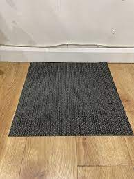 bolon artisan coal carpet tiles black