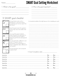 The simplest way is to start is to create. 4 Free Smart Goal Setting Worksheets And Templates