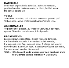 makeup kit prosthetics makeup