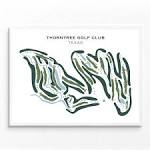 Buy the best printed golf course Thorntree Golf Club, Texas - Golf ...