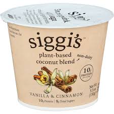 plant based yogurt vanilla cinnamon