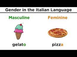 gender in the italian age you