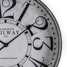 caledonian railway wall clock