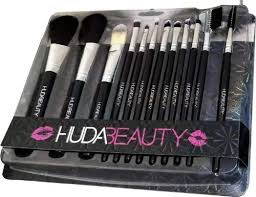 huda beauty make up brush set