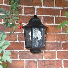 Half Lantern Wall Light
