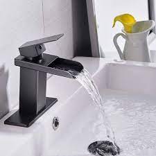 Details about wholesale bathroom faucet,black waterfall faucet, unique bathroom faucets, on appollo sanitary ware. Black Waterfall Single Hole Bathroom Faucet Overstock 31717435