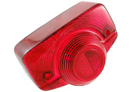 Early Style Taillight Lens For Honda Cb Cl175 350 450 750 Common Motor Collective