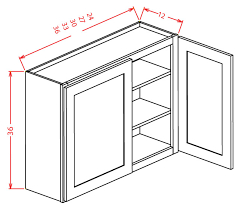 24x36 Double Door Wall Cabinet