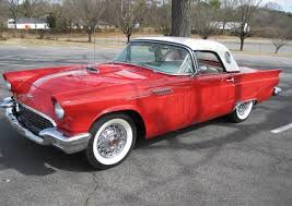 Flame Red 1957 Ford Thunderbird Paint