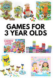 games for 3 year olds no time for