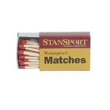 Typically, matches are made of small wooden sticks or stiff paper. Waterproof Matches Emergency Lighting