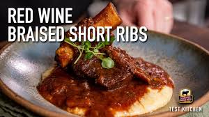 red wine braised short ribs recipe