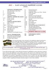 The East Anglia Skippers Guide 2012 By Skippers Guide Issuu
