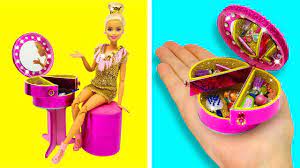 make makeup table for barbie doll