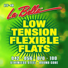 La Bella Strings Introduces Low Tension Flexible Flats No