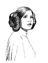Coloring can be a very relaxing activity for not just children, but adults as well; Print This For Farris Room Star Wars Drawings Star Wars Tattoo Star Wars Princess