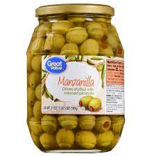 great value manzanilla olives stuffed