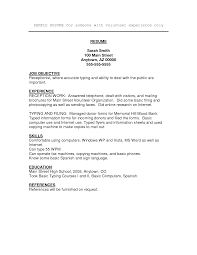 resume template for high school graduate with no work experience high  school student resume with no Job Descriptions And Duties