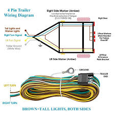 Above we have describes the main types of trailer wiring diagrams. Suzco 25 Foot 4 Wire 4 Flat Trailer Light Wiring Harness Extension Kit 4 Way Plug 4 Pin Male Female Extension Connector Wishbone Style With 18 Gauge White Ground Wire With Sae J1128 Pricepulse