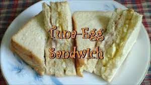tuna egg sandwich you