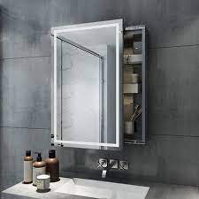 Elegant Bathroom Led Mirror Cabinet