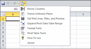 pivot table istant for microsoft excel
