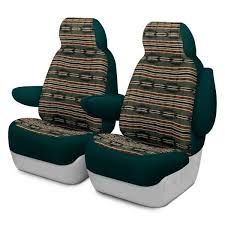 1st Row Green Custom Seat Covers
