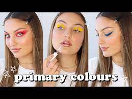 primary colours a makeup tutorial