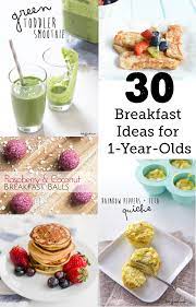 30 breakfast ideas for a 1 year old