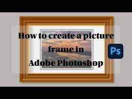 picture frame in photo