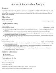 Sample Resumes Example With Proper Formatting A Design Templates